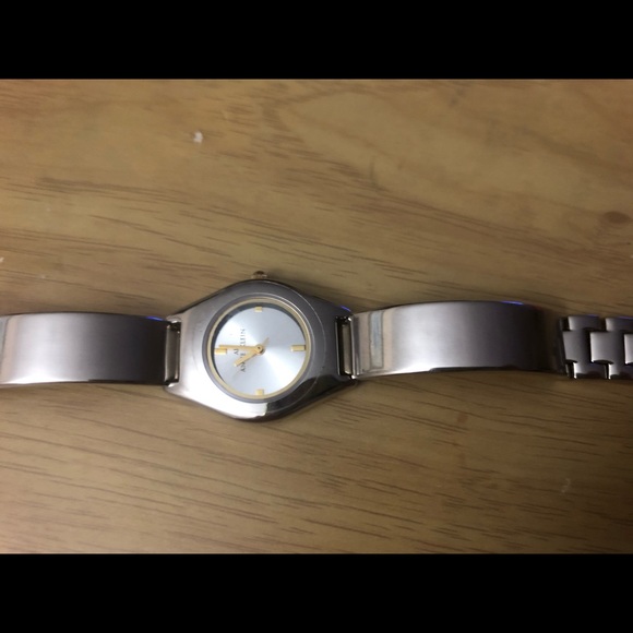 Anne Klein gold and silver bracelet watch main image 4